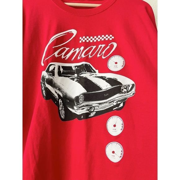 Chemistry RED Camaro Graphic Tee size NWOT 3XL - Picture 2 of 4